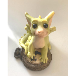 Making Time For You Pocket Dragon - Whimsical World Of Pocket Dragons Hand Made- 1995/1996 Exclusive Collector's Piece