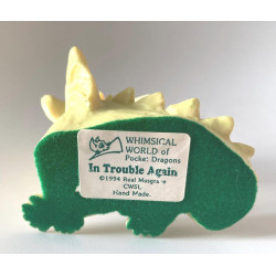 In Trouble Again Pocket Dragon - Boxed - Whimsical World Of Pocket Dragons Hand Made- 1994