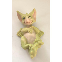 Tickle Pocket Dragon - Boxed - Whimsical World Of Pocket Dragons Hand Made- 1992