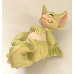 Tickle Pocket Dragon - Boxed - Whimsical World Of Pocket Dragons Hand Made- 1992