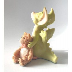 Drowsy Dragon Pocket Dragon - Boxed - Whimsical World Of Pocket Dragons Hand Made- 1989 - One of Original 27