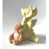 Drowsy Dragon Pocket Dragon - Boxed - Whimsical World Of Pocket Dragons Hand Made- 1989 - One of Original 27