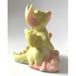 Drowsy Dragon Pocket Dragon - Boxed - Whimsical World Of Pocket Dragons Hand Made- 1989 - One of Original 27