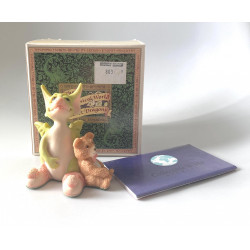 Drowsy Dragon Pocket Dragon - Boxed - Whimsical World Of Pocket Dragons Hand Made- 1989 - One of Original 27