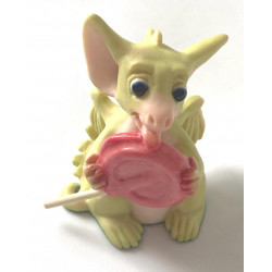 Lollipop Pocket Dragon with Tin - Boxed - Whimsical World Of Pocket Dragons Hand Made - Exclusive Joining Figure -1997/98