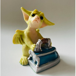 D...Pressing Pocket Dragon - Whimsical World Of Pocket Dragons Hand Made- 1995