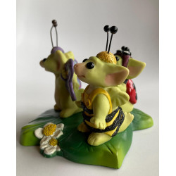Garden Critters Pocket Dragon - Whimsical World Of Pocket Dragons by Real Musgrave Hand Made in 2001