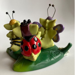Garden Critters Pocket Dragon - Whimsical World Of Pocket Dragons by Real Musgrave Hand Made in 2001