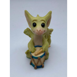 A Different Drummer Pocket Dragon - Whimsical World Of Pocket Dragons  Hand Made in 1992