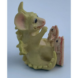New Bunny Shoes Pocket Dragon - 1 Of The Original 27 - Hand Made in 1989 by Real Musgrave