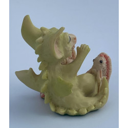 New Bunny Shoes Pocket Dragon - 1 Of The Original 27 - Hand Made in 1989 by Real Musgrave