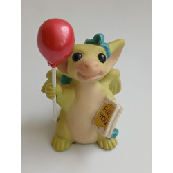 For Your Birthday Pocket Dragon - Boxed - Whimsical World Of Pocket Dragons by Real Musgrave Hand Made in 2001