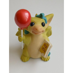 For Your Birthday Pocket Dragon - Boxed - Whimsical World Of Pocket Dragons by Real Musgrave Hand Made in 2001