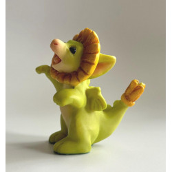 Roaring Dandy Lion Pocket Dragon - Boxed - Hand Made - Real Musgrave - Whimsical World Circus Set - Limited Edition Series - 2004