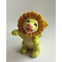 Roaring Dandy Lion Pocket Dragon - Boxed - Hand Made - Real Musgrave - Whimsical World Circus Set - Limited Edition Series - 2004
