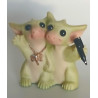 A Fond Farewell Pocket Dragons - Pocket Dragons And Friends - Hand Made - 2005