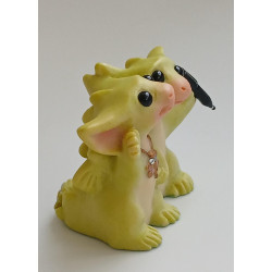 A Fond Farewell Pocket Dragons - Pocket Dragons And Friends - Hand Made - 2005