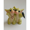 A Fond Farewell Pocket Dragons - Pocket Dragons And Friends - Hand Made - 2005