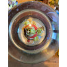 Cookie Jar Pocket Dragon Wind Up Musical glitter Globe - Fully Working - Hand Made - 1999
