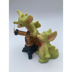 Stars Pocket Dragon - Boxed - Whimsical World Of Pocket Dragons by Real Musgrave - Hand Made in 1997
