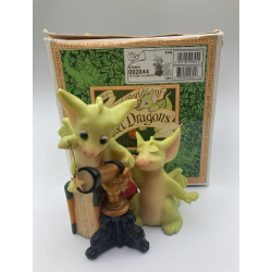 Stars Pocket Dragon - Boxed - Whimsical World Of Pocket Dragons by Real Musgrave - Hand Made in 1997
