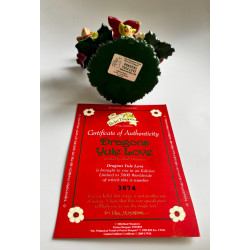 Dragons Yule Love Pocket Dragon - Boxed with certificate - Worldwide Limited Edition (3674) of 5000 - Whimsical World - Real Musgrave - 2004