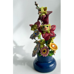 A Bunch of Bloomin' Dragons Pocket Dragon - Boxed & certificate - 3014 of Worldwide Limited Edition of 5000  Whimsical World