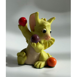 The Juggler Pocket Dragon - Boxed - Whimsical World Of Pocket Dragons by Real Musgrave Hand Made in 1992