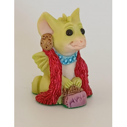 Playing Dress Up Pocket Dragon- Whimsical World Of Pocket Dragons Hand Made In 1994