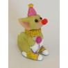 You Little Clown Minature Pocket Dragon- Whimsical World Of Pocket Dragons Hand Made - 1990â€™s - No Label
