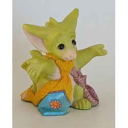 A Choice Of Ties Pocket Dragon- Whimsical World Of Pocket Dragons Hand Made- 1997