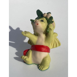 Under The Mistletoe Pocket Dragon - Whimsical World Of Pocket Dragons by Real Musgrave Hand Made in 1999