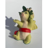 Under The Mistletoe Pocket Dragon - Whimsical World Of Pocket Dragons by Real Musgrave Hand Made in 1999