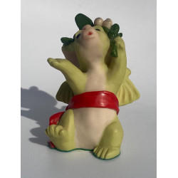 Under The Mistletoe Pocket Dragon Whimsical World Of Pocket Dragons by Real Musgrave Hand Made in 1999