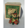 Santa's Helpers Pocket Dragon - Boxed - Whimsical World Of Pocket Dragons by Real Musgrave Hand Made - Annual Christmas Figurine 2002