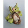 The Hedgehog's Joke Pocket Dragon by Real Musgrave - Whimsical World of Pocket Dragons -Hand Made In 1994
