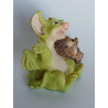 The Hedgehog's Joke Pocket Dragon by Real Musgrave - Whimsical World of Pocket Dragons -Hand Made In 1994