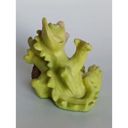 The Hedgehog's Joke Pocket Dragon by Real Musgrave - Whimsical World of Pocket Dragons -Hand Made In 1994