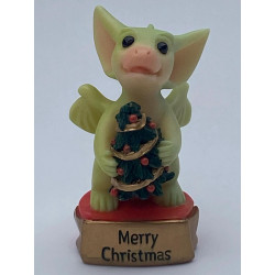 Merry Christmas Pocket Dragon  Hand Made in 2000
