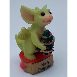 Merry Christmas Pocket Dragon  Hand Made in 2000